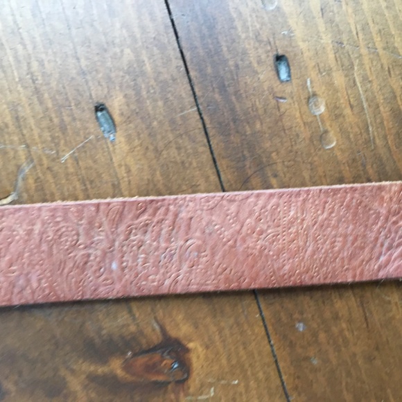 Fossil Vintage Leather Jeweled Brown Belt - Size L main image 8